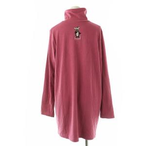 ALBEROBELLO ぶたさん刺繍 カットソー 長袖 ピンク /HK OS