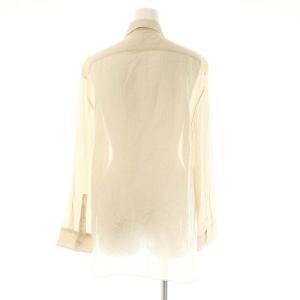 Theory SUMMER CTN PURE CLASSIC MENSWEAR SHIRT シャツ 長袖 S ベージュ
