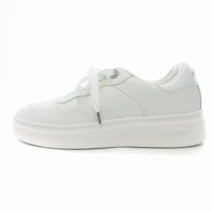 DIANA プラス 美品 サステナブルスニーカー 厚底 25cm 白 ホワイト /UO