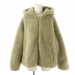 IPAMA ボアジャケット 01 グレージュ