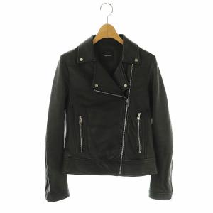 TMMIE RUI19-01 シープレザーダブルライダースジャケット 40 ブラック