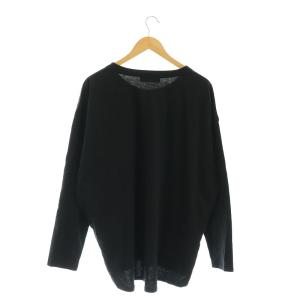 ALDIES シーイーオービッグスウェット Tシャツ 長袖 黒 ブラック /AT OS SH