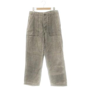 リネンファティーグパンツ ワイド XS グレー /MI OS