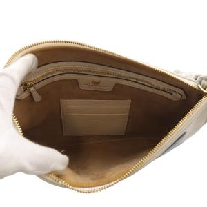 ANYA HINDMARCH GERGIANA CLUTCH クラッチバッグ ライトグレー