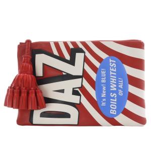GERGIANA CLUTCH クラッチバッグ レザー レッド /YO15