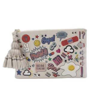 GERGIANA CLUTCH クラッチバッグ レザー ホワイト