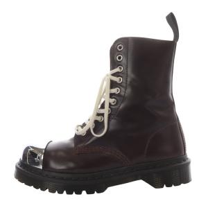 GRASP ワークブーツ ミドル スチールトゥ 10ホール レザー UK6 ボルドー /YO21