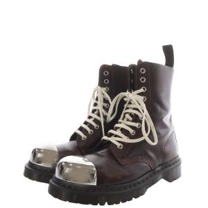 Dr.Martens GRASP ワークブーツ ミドル スチールトゥ 10ホール レザー UK6 ボルドー /YO21