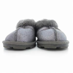 UGG コケットスリッパ サンダル 本革 レザー 23cm グレー /UO