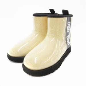 クラシック クリア ミニ ブーツ ボア ロゴ 24cm アイボリー 1113190 /JS