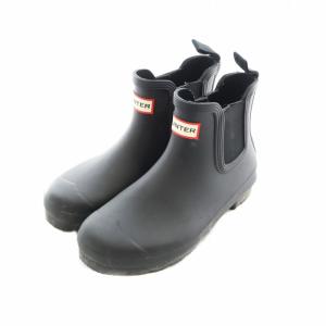 オリジナルチェルシー サイドゴア ラバーブーツ ハイカット UK4 23cm 黒 ブラック wfs2078rma