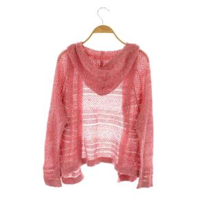 theory luxe LINO LENA ニットカーディガン リネン 038 ピンク /MI OS