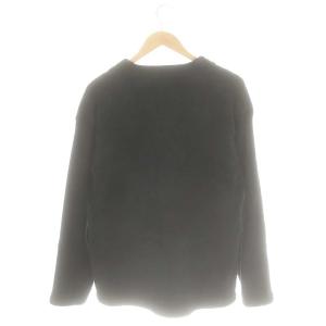 HYSTERIC GLAMOUR 24AW SEE NO EVILワッペン カーディガン フリース M 黒 /MI OS