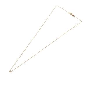 agete ネックレス ダイヤモンド 0.07ct K18