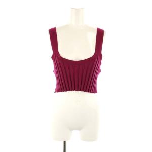 23AW FRINGE SWEATER VEST ニットベスト プルオーバー フリンジ