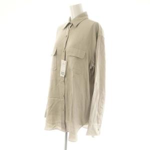 MUSE de Deuxieme Classe 24AW Safari サファリシャツ グレージュ