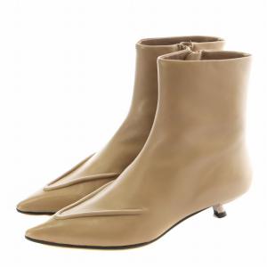 取扱 ジェイヴィーエーエム JVAM GAVIN 24AW ショートブーツ ポインテッドトゥ 6 23cm