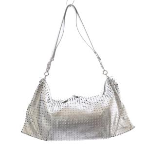 COLLAPSIBLE BAG 折り畳みバッグ シルバー色