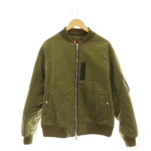 shrink MA-1ジャケット XL カーキ