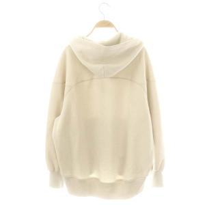 L'Appartement × アメリカーナ AMERICANA 24AW パーカー 裏起毛 オフホワイト /MI OS