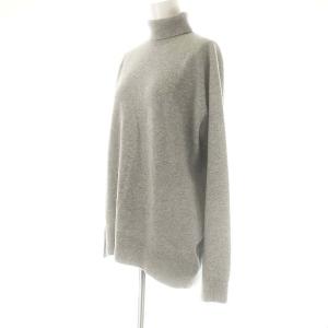 MUSE de Deuxieme Classe CAPRI タートルネックプルオーバー ニット セーター ウール F グレー /AT OS