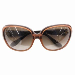 サングラス メガネ アイウェア プラスチックフレーム リボン 5816 125 茶 ブラウン MMJ210