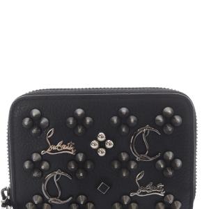Christian Louboutin Panettone パネトーネ コインケース レザー 小銭入れ 黒 ブラック 3175223 /SR37