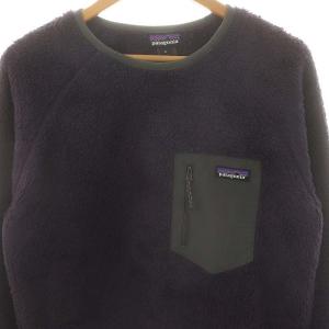 Patagonia losgatos crew プルオーバーフリースジャケット M パープル 25895 /DO OS