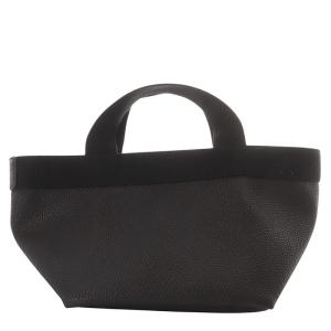 Hervé Chapelier 701GP リュクス舟型トートS コーテッドキャンバス ノワール×ノワール