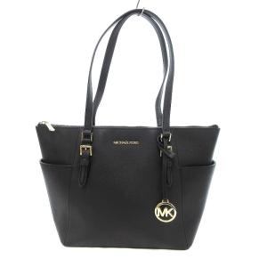 トートバッグ ロゴ PVC 黒 ブラック 35T0GCFT7L /JS