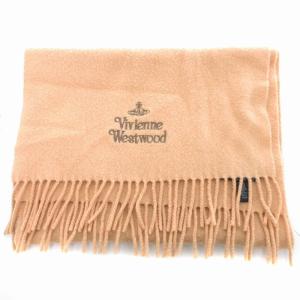 Vivienne Westwood マフラー ストール オーブ ウール ベージュ