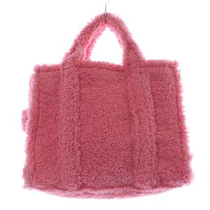 MARC JACOBS THE Teddy ミディアムトートバッグ ハンドバッグ ロゴ ピンク M0016740 /SR29