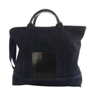 Hender Scheme campus bag small デニム 2way トートバッグ ショルダーバッグ 斜め掛け ネイビー