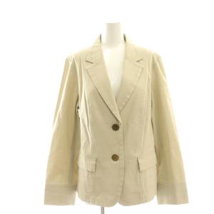 BURBERRY LONDON コットン ジャケット パンツ セット テーラード 46 ライトベージュ /CX OS SH