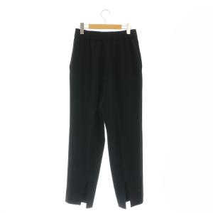 CHAOS ルアークスリットパンツ テーパード 38 ブラック /HK OS