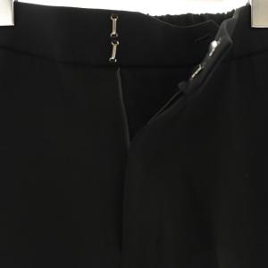 CHAOS ルアークスリットパンツ テーパード 38 ブラック /HK OS