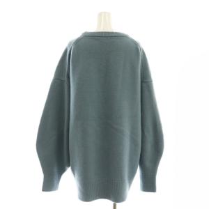 CHAOS コンプレウールニットプルオーバー セーター 長袖 F ブルー /HK OS