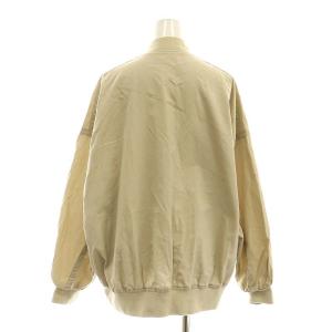 nest Robe コットンボイルギャバジンブルゾン ジャケット ジップアップ F ベージュ /HK OS
