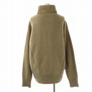 Framework タートルネックニット セーター 長袖 ウール カシミヤ ベージュ /NR OS