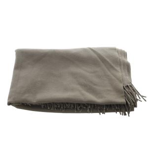 Deuxieme Classe カシミヤ 大判 フリンジストール 茶 ブラウン /SR10