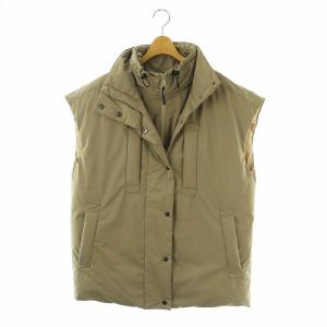 ダウンベスト F ベージュ /MI OS