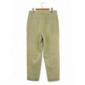 ADORE ブライトツイルパンツ ワイド 38 ベージュ /MI OS
