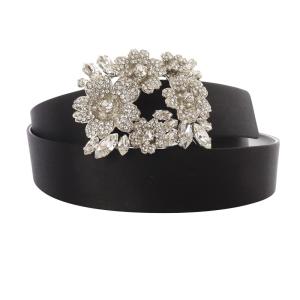 BOUQUET STRASS BELT ベルト 80 ブラック