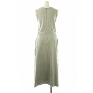 BORDERS at BALCONY SWEAT MAXI DRESS ワンピース ロング スウェット 36 グレー /DO OS
