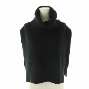 アパルトモン取扱 24AW FRONT KNIT WEAR ブラック