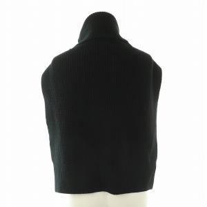 YVES SALOMON アパルトモン取扱 24AW FRONT KNIT WEAR ブラック
