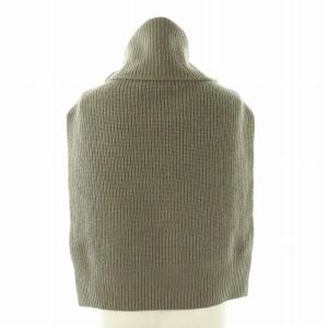 YVES SALOMON アパルトモン取扱 24AW FRONT KNIT WEAR グレー