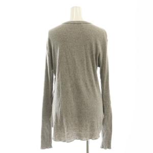 L'Appartement 23AW RIB Longsleeve T-sh カットソー リブ 長袖 グレー /HK OS