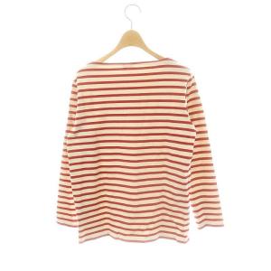 ORCIVAL バスクシャツ ボーダー 長袖 カットソー Tシャツ 2 レッド アイボリー /ES OS