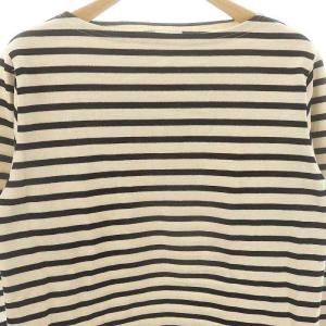 ORCIVAL バスクシャツ ボーダー 長袖 カットソー Tシャツ 2 ネイビー アイボリー /ES OS